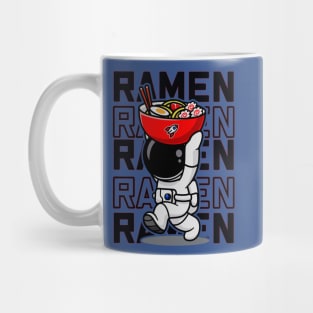 Ramen noodles, astronaut spaceman, Japanese noodles, food, japan Mug